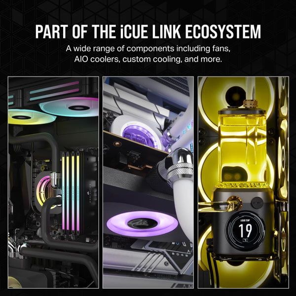 CORSAIR iCUE XC7 RGB ELITE CPU Water Block (1700/AM5) – Stealth Gray CORSAIR