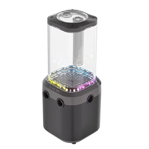 CORSAIR iCUE LINK XD6 RGB Elite LCD Pump and Reservoir– Grey
