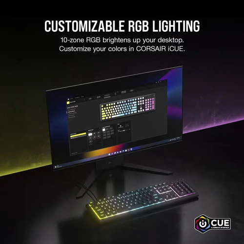 Corsair K55 Core RGB Gaming Keyboard CORSAIR