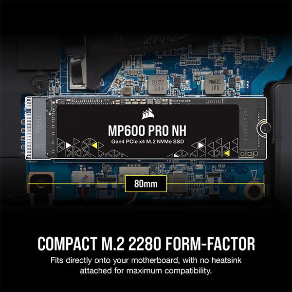 CORSAIR MP600 PRO NH 1TB M.2 NVMe Gen4 SSD CORSAIR