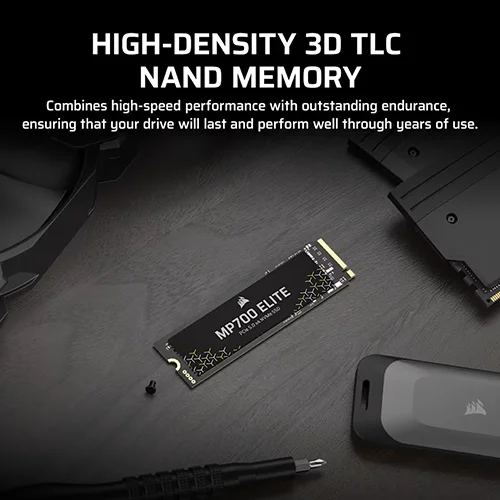 Corsair MP700 Elite 2TB NVMe Gen5 SSD CORSAIR