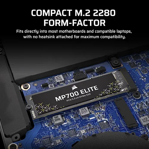 Corsair MP700 Elite 2TB NVMe Gen5 SSD CORSAIR