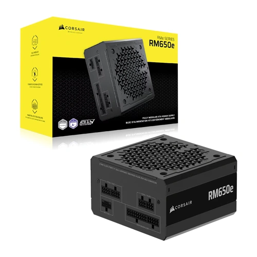 Corsair RM650e ATX 3.1 Gold Fully Modular SMPS CORSAIR