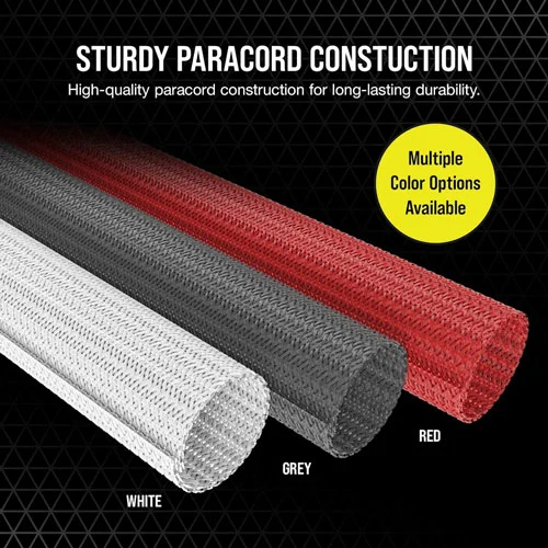 Corsair 380mm Gray Tubing Sleeving Kit for AIO CPU Cooler CORSAIR