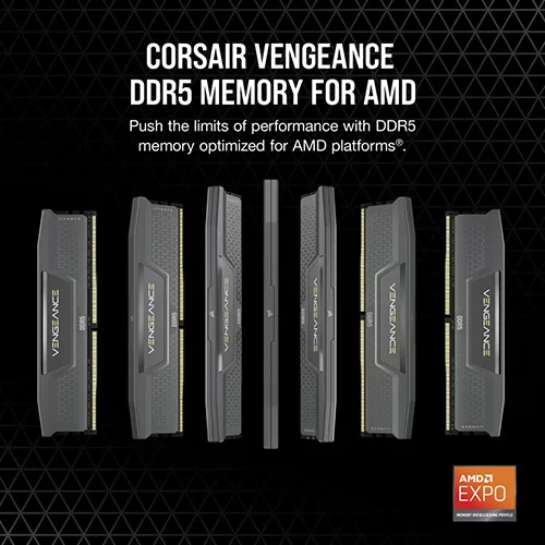 Corsair Vengeance 96GB (48GBx2) 5200MHz CL38 DDR5 RAM CORSAIR