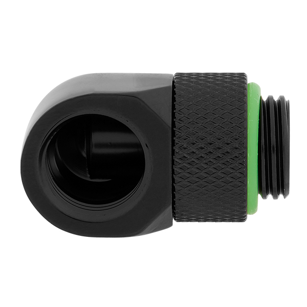Corsair Hydro X Series XF Hardline 90° Rotary Adapter Twin Pack (Black) CORSAIR
