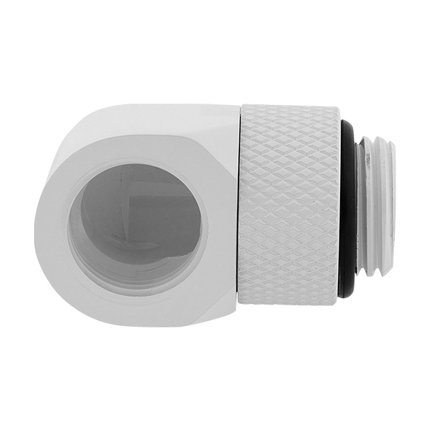 Corsair Hydro X Series XF Hardline 90° Rotary Adapter Twin Pack (White) CORSAIR