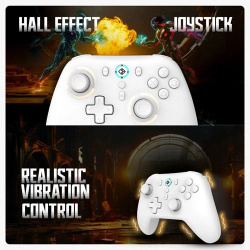 Cosmic Byte Blitz Wireless Plus Wired White Game Controller COSMIC BYTE