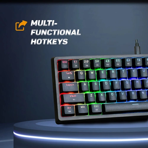 Cosmic Byte CB-GK-33 Astra Wired and Bluetooth Keyboard with Blue Switches COSMIC BYTE