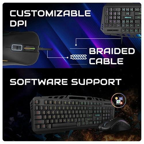 Cosmic Byte CB-GKM-19 Dragonfly Keyboard and Mouse Combo COSMIC BYTE