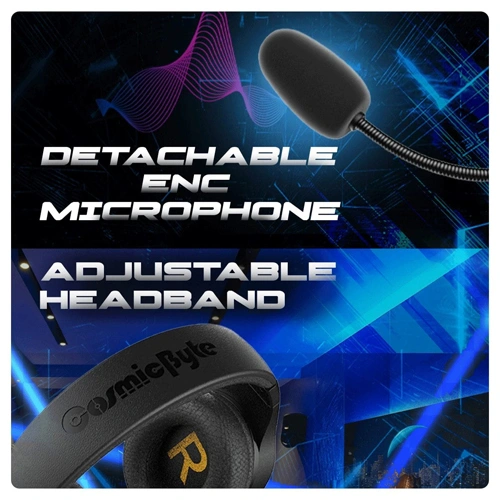 Cosmic Byte Inferno Wireless Plus Bluetooth Plus Wired Gaming Headset COSMIC BYTE