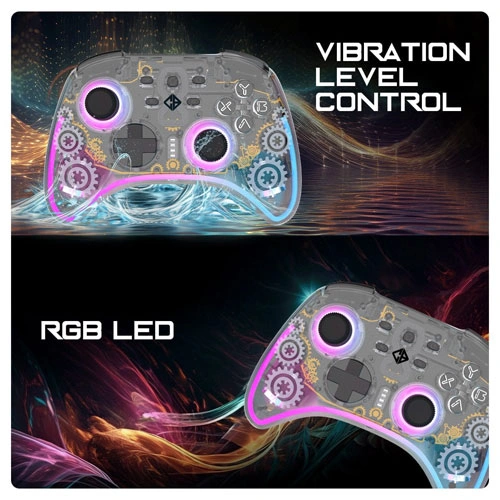Cosmic Byte Stellaris Tri Mode Transparent Game Controller COSMIC BYTE