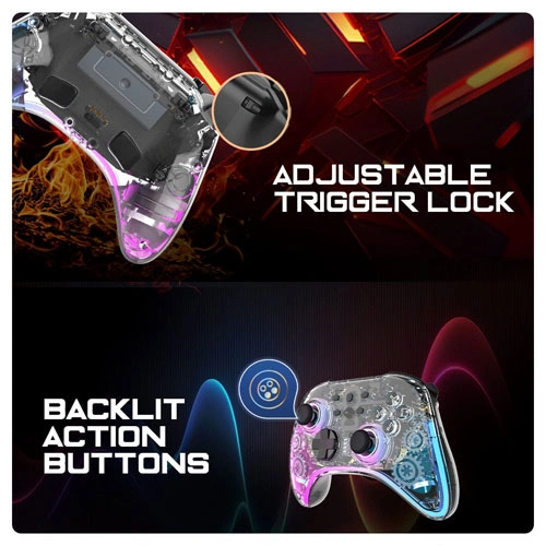Cosmic Byte Stellaris Tri Mode Transparent Game Controller COSMIC BYTE