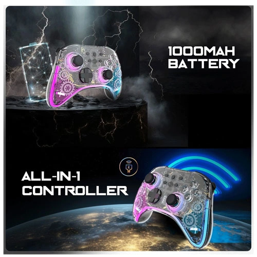 Cosmic Byte Stellaris Tri Mode Transparent Game Controller COSMIC BYTE