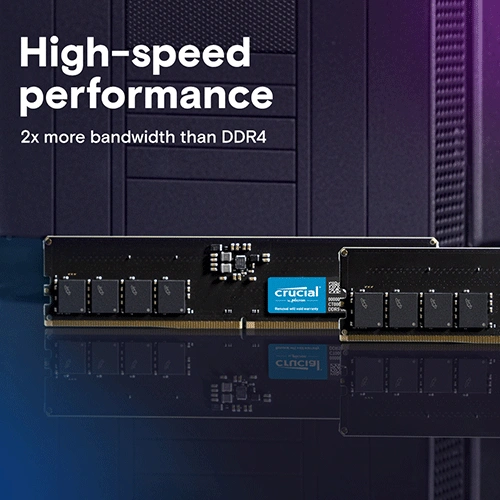 Crucial 32GB 5600MHz CL46 DDR5 RAM CRUCIAL