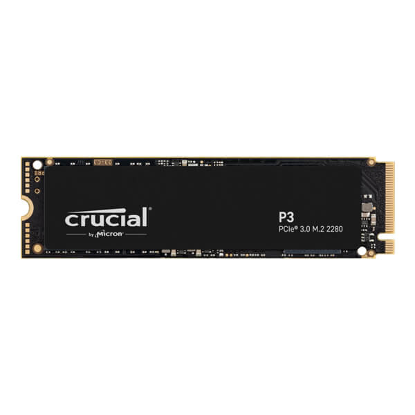 Crucial P3 500GB M.2 NVMe Gen3 SSD