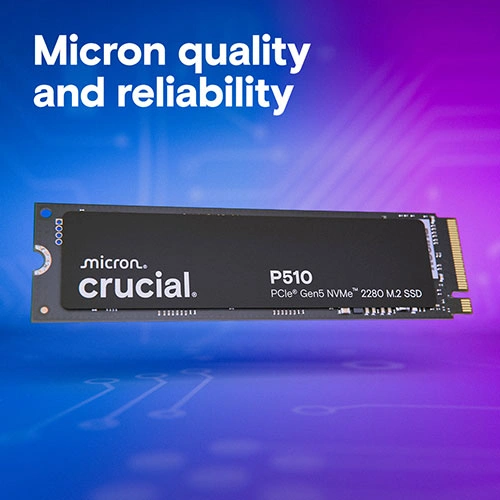 Crucial P510 2TB NVMe Gen5 SSD CRUCIAL