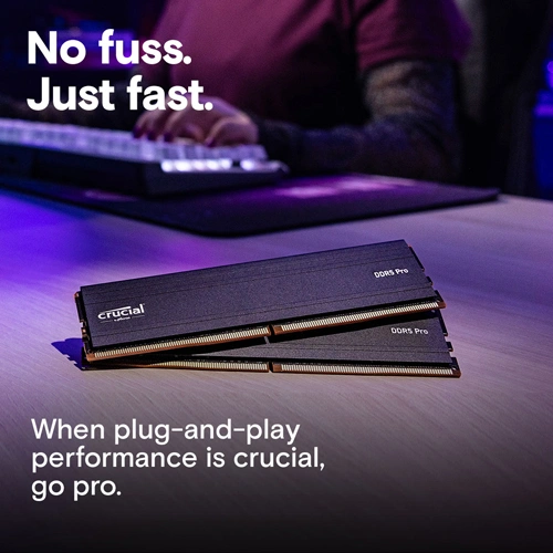 Crucial Pro 16GB 6000MHz CL48 DDR5 RAM CRUCIAL
