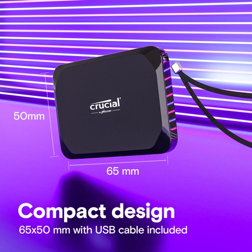Crucial X9 1TB Gen2 External SSD CRUCIAL