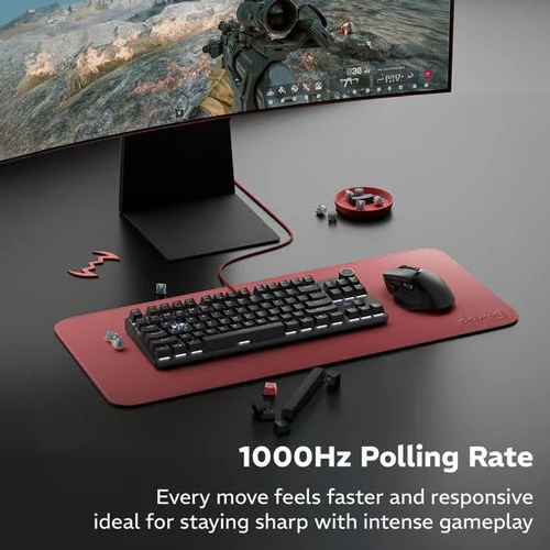 Dawg HighKEY 373 Mechanical Gaming Keyboard with Blue Glacier Switches daWg