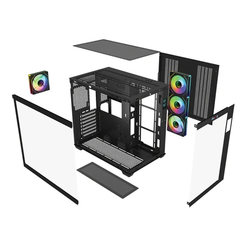 Dawg X617 ARGB ATX Mid Tower Case daWg