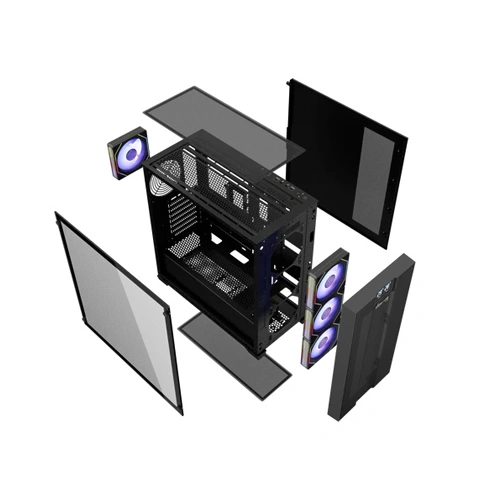 Dawg X 678 ARGB ATX Mid Tower Case daWg
