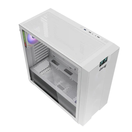 Dawg X 678 ARGB White ATX Mid Tower Case daWg
