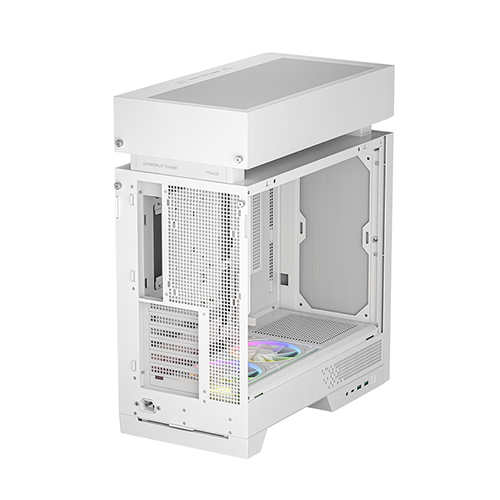 DeepCool CL660 White ARGB ATX Mid Tower Case DEEPCOOL