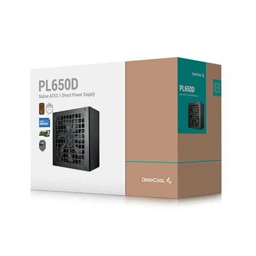 Deepcool PL650D ATX 3.1 Bronze 650 Watt SMPS DEEPCOOL