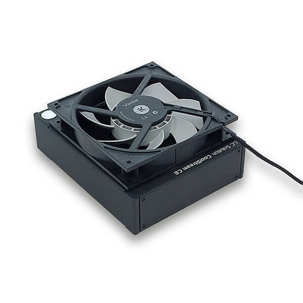 EK-CoolStream CE 280 - 280mm - Water Cooling Radiator - Black EKWB