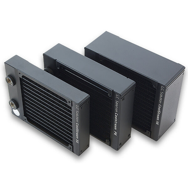 EK-CoolStream SE 120 - 120mm - Water Cooling Radiator - Black EKWB