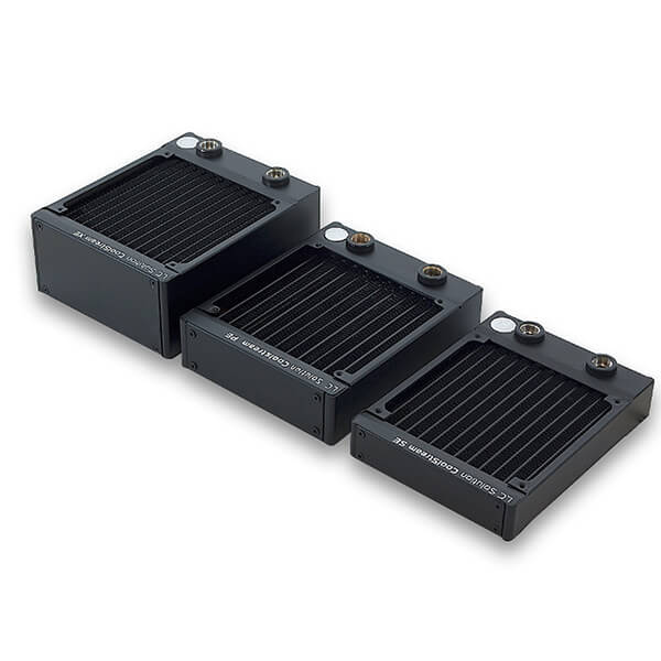 EK-CoolStream XE 120 - Water Cooling-Radiator - 120mm - Black EKWB