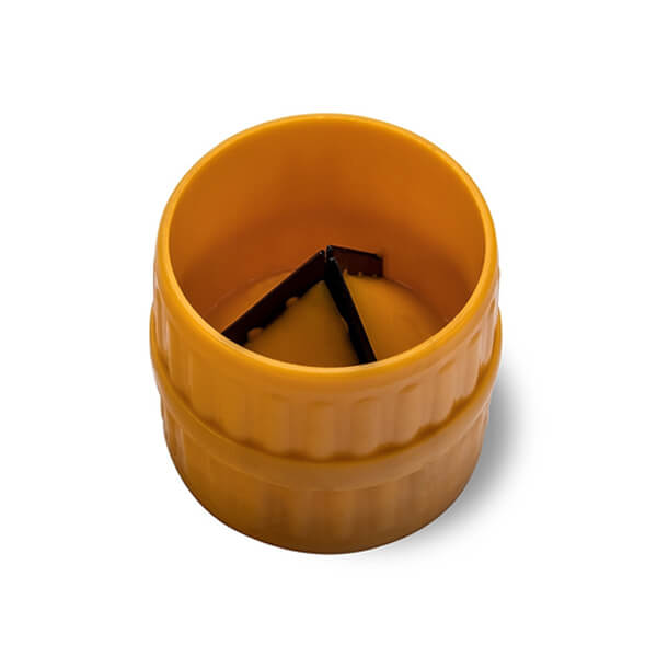 EK-HD Hard Tube Reamer For Acrylic, PETG, Copper, Aluminum, Brass, Carbon Fiber Tube - Orange EKWB