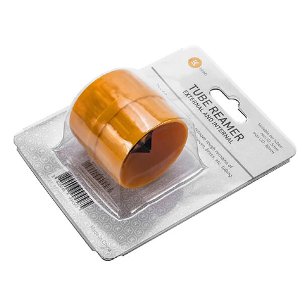 EK-HD Hard Tube Reamer For Acrylic, PETG, Copper, Aluminum, Brass, Carbon Fiber Tube - Orange EKWB