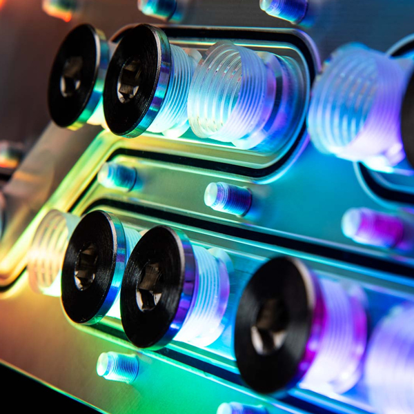 EK-Quantum Reflection Distro Plate For Lian Li PC-O11 Dynamic Mini With D5 PWM Pump and ARGB Lighting EKWB