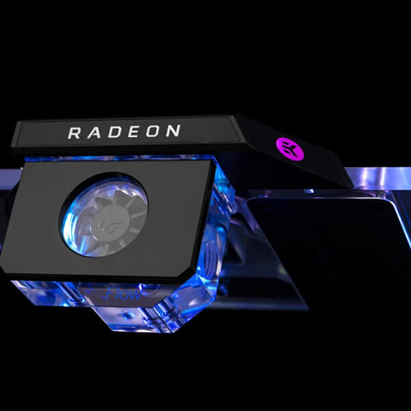 EK-Quantum Scalar - Flow Indicator - Bottom-To-Top - D-RGB - Black EKWB