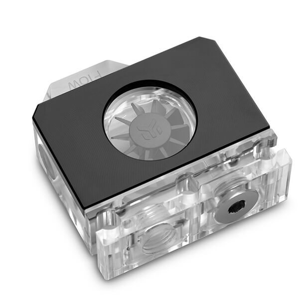 EK-Quantum Scalar - Flow Indicator - Bottom-To-Top - D-RGB - Black EKWB