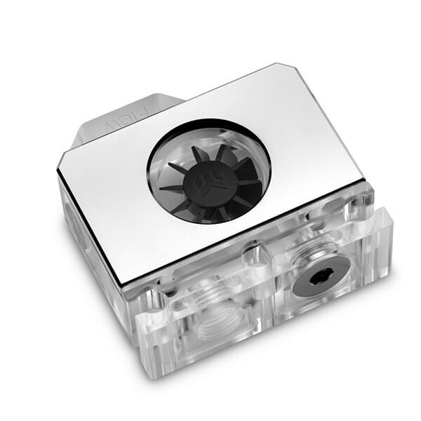EK-Quantum Scalar - Flow Indicator - Bottom-To-Top - D-RGB – Nickel EKWB