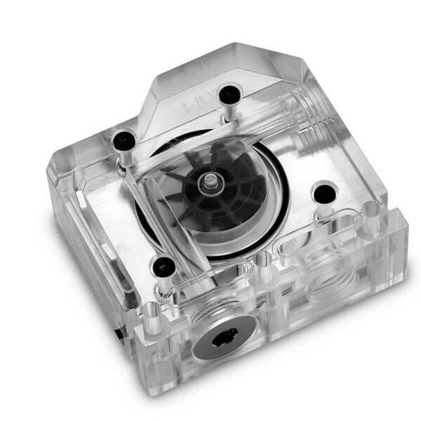 EK-Quantum Scalar - Flow Indicator - Bottom-To-Top - D-RGB – Nickel EKWB