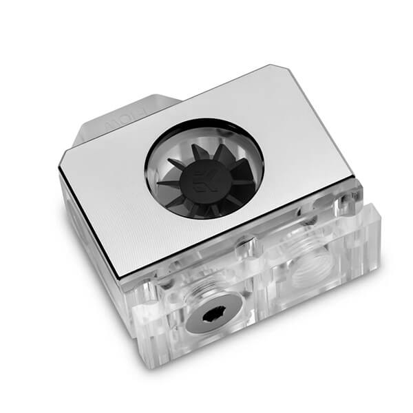 EK-Quantum Scalar - Flow Indicator - Top-To-Bottom - D-RGB - Nickel EKWB