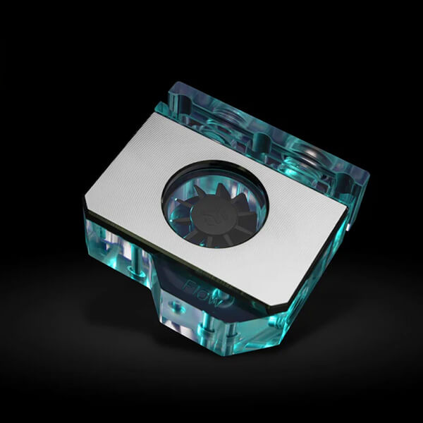 EK-Quantum Scalar - Flow Indicator - Top-To-Bottom - D-RGB - Nickel EKWB