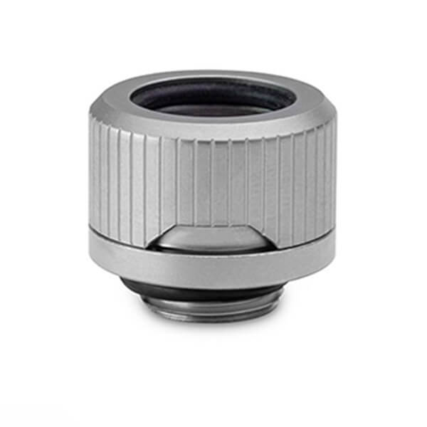 EK-Quantum Torque 6 Pack HDC 14 - Satin Titanium (10mm ID / 14mm OD - G1/4 - Hard Tube Compression Fittings) EKWB