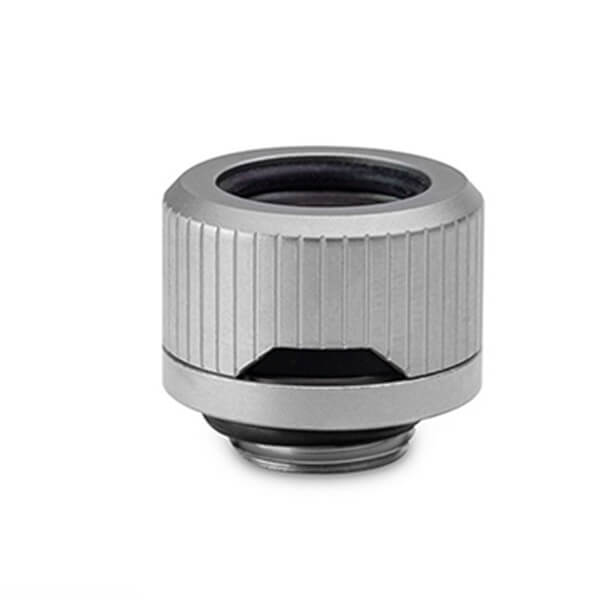 EK-Quantum Torque 6 Pack HDC 14 - Satin Titanium (10mm ID / 14mm OD - G1/4 - Hard Tube Compression Fittings) EKWB