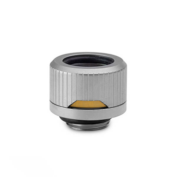 EK-Quantum Torque 6 Pack HDC 14 - Satin Titanium (10mm ID / 14mm OD - G1/4 - Hard Tube Compression Fittings) EKWB