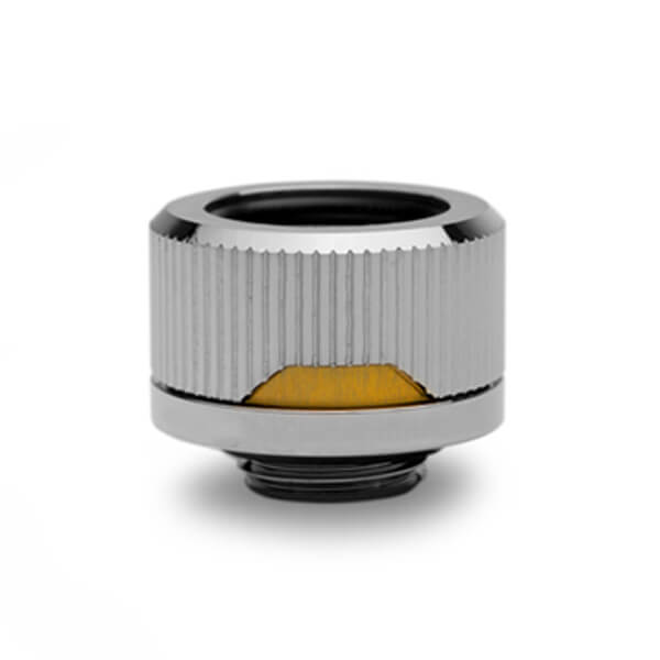 EK-Quantum Torque 6 Pack HDC 16 - Black Nickel (12mm ID / 16mm OD - G1/4 - Hard Tube Compression Fittings) EKWB