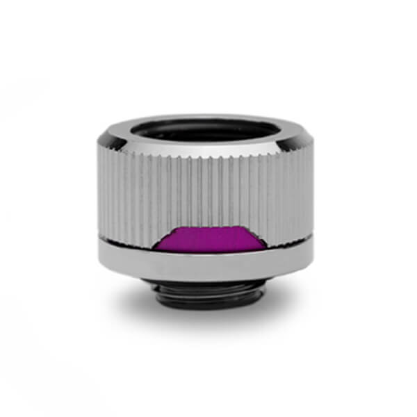 EK-Quantum Torque 6 Pack HDC 16 - Black Nickel (12mm ID / 16mm OD - G1/4 - Hard Tube Compression Fittings) EKWB