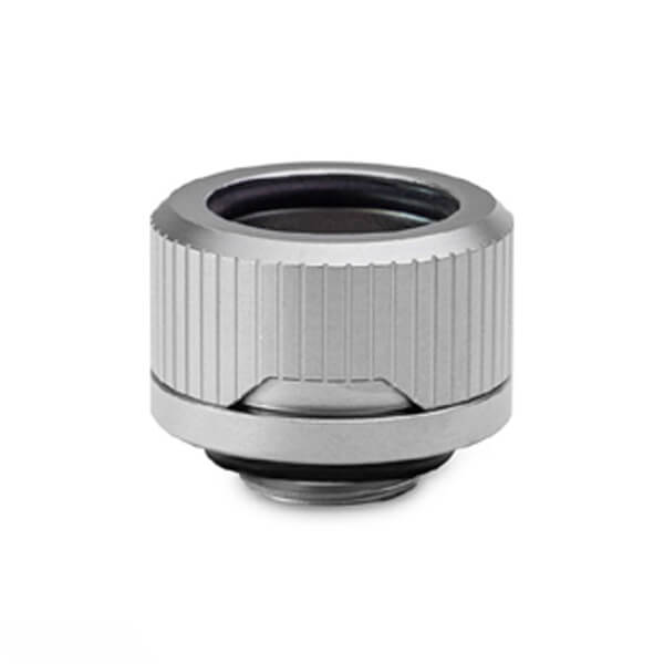 EK-Quantum Torque 6 Pack HDC 16 - Satin Titanium (12mm ID / 16mm OD - G1/4 - Hard Tube Compression Fittings) EKWB