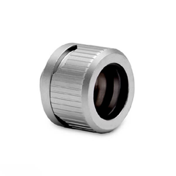 EK-Quantum Torque 6 Pack HDC 16 - Satin Titanium (12mm ID / 16mm OD - G1/4 - Hard Tube Compression Fittings) EKWB