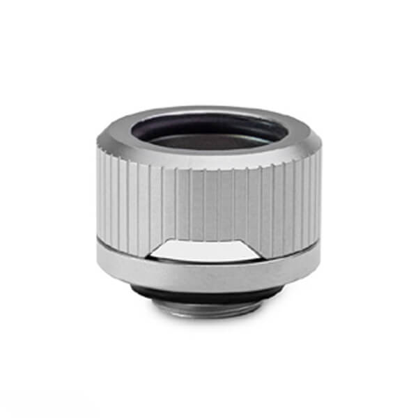 EK-Quantum Torque 6 Pack HDC 16 - Satin Titanium (12mm ID / 16mm OD - G1/4 - Hard Tube Compression Fittings) EKWB