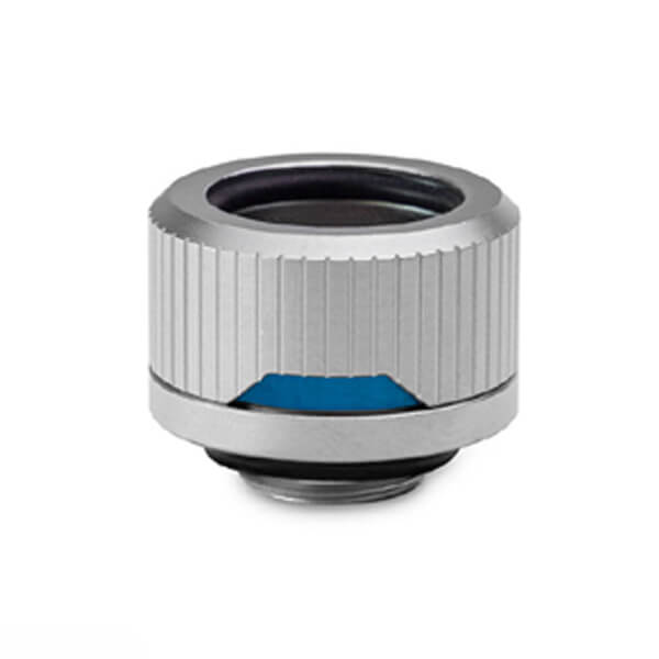EK-Quantum Torque 6 Pack HDC 16 - Satin Titanium (12mm ID / 16mm OD - G1/4 - Hard Tube Compression Fittings) EKWB